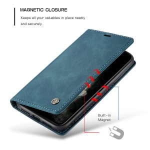 Magnet Flip Case For iPhone 14 Pro Max Case PU Leather Fashion Luxury Flip Cover Stand Holder